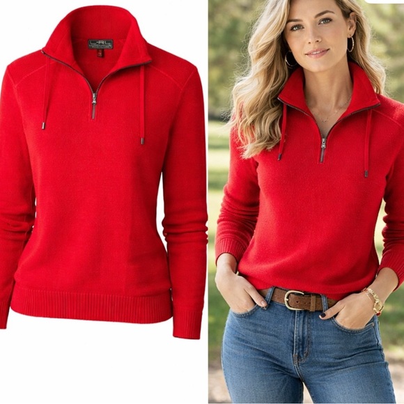 Lauren Ralph Lauren Sweaters - Ralph Lauren Half Zip Sweater